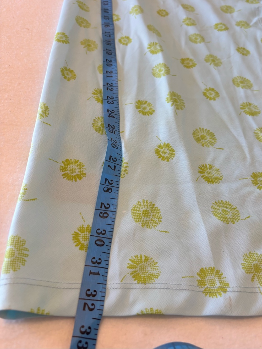 Nwt Urban Outfitters Blue Floral Midi Skirt Size S Y2k Cottagecore Lightweight — image 7 of 8